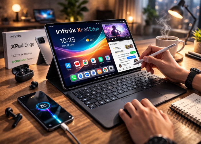 Tablet Rp 4 Jutaan Rasa Flagship! XPad Edge Bikin Kerja dan Chill Makin Produktif