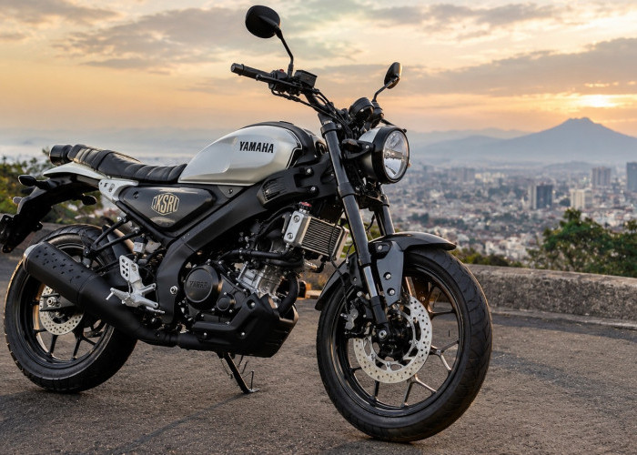Yamaha XSR 155 Terbaru, Motor Retro dengan Mesin 155 cc VVA