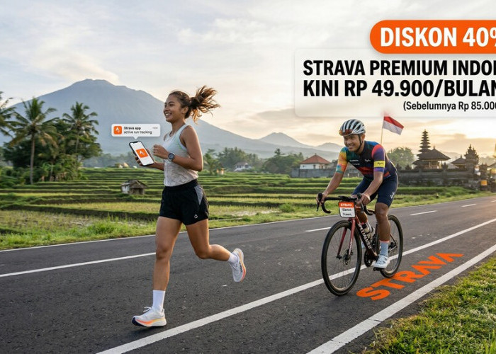 Diskon 40 Persen, Biaya Langganan Strava Indonesia Makin Ramah di Kantong