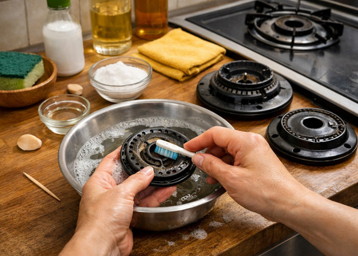 Api Kompor Kuning Tak Merata? Bisa Jadi Burnernya Kotor