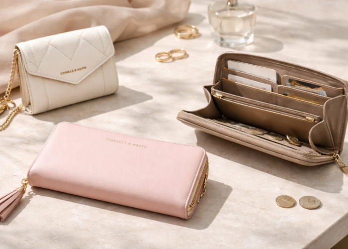 Estetik Tapi Fungsional, Dompet Charles & Keith Cocok Buat Ngampus, Ngopi, Sampai Kerja