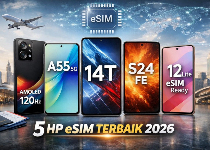 Murah Tapi Ngebut, Ini Daftar 5 HP eSIM Terbaik 2026, Tenang Masih Worth It Kok!