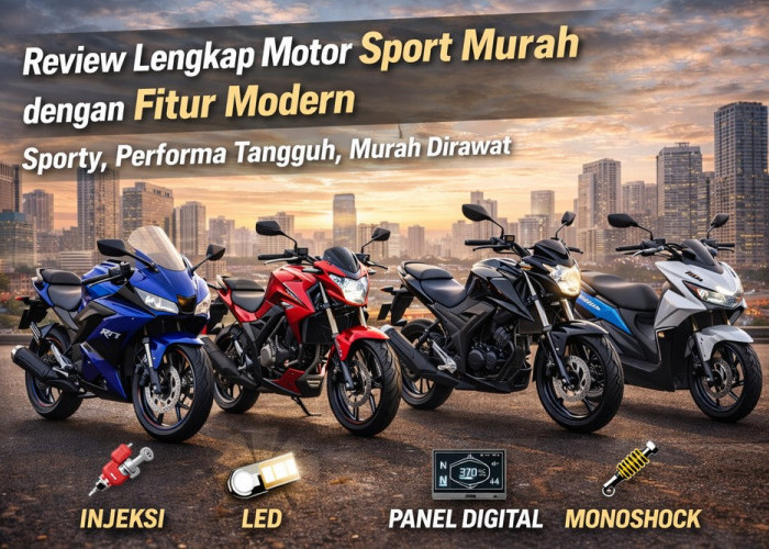 Rekomendasi Motor Sport 150cc Modern untuk Harian