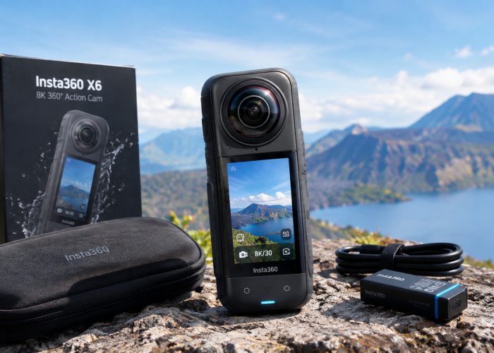 Insta360 X6 Resmi Hadir, Kamera 360 8K dengan Sensor Besar