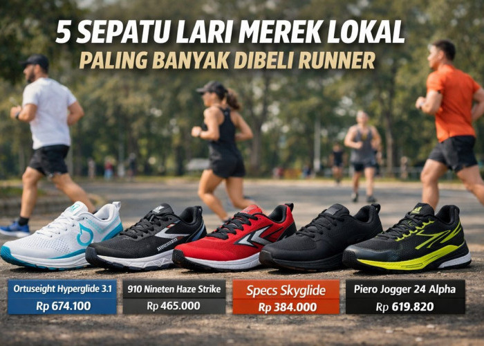 Top 5 Sepatu Lari Lokal 2026: Harga, Spesifikasi & Review