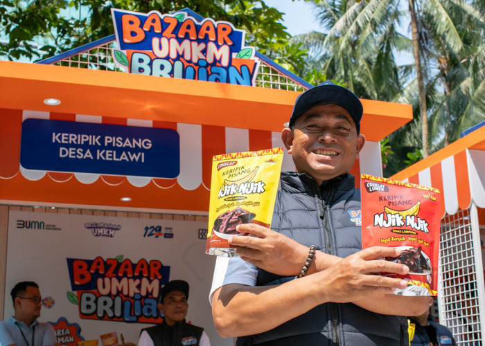 BRI Bantu UMKM Bakauheni Lampung, Keripik Pisang 'Njik Njik' Kini Beromzet Puluhan Juta