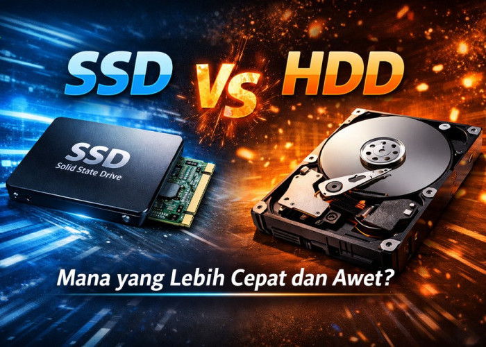 Perbandingan Laptop SSD vs HDD, Mana yang Lebih Cepat dan Awet?