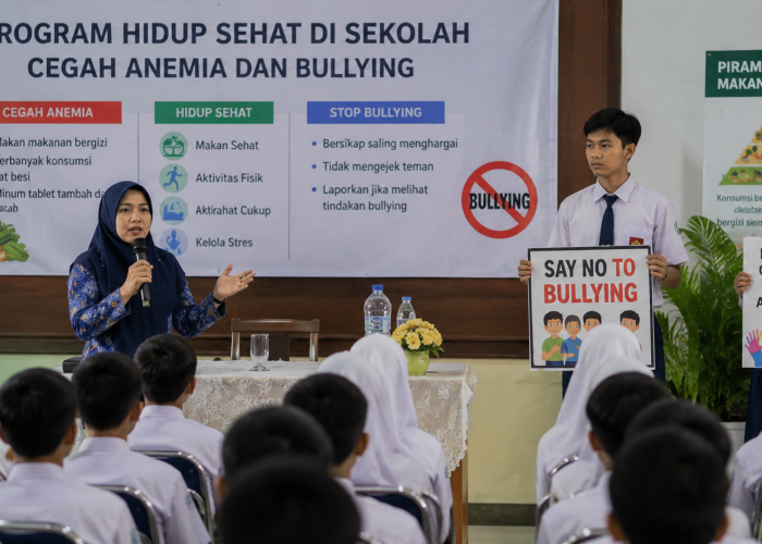 Program Hidup Sehat di Sekolah Jadi Langkah Cegah Anemia dan Bullying