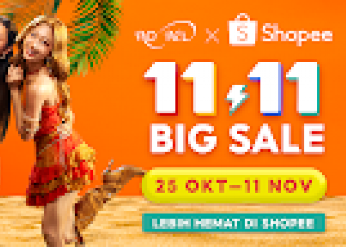 Shopee 11.11 Big Sale Hadirkan Momen Belanja yang Lebih Meriah bersama no na