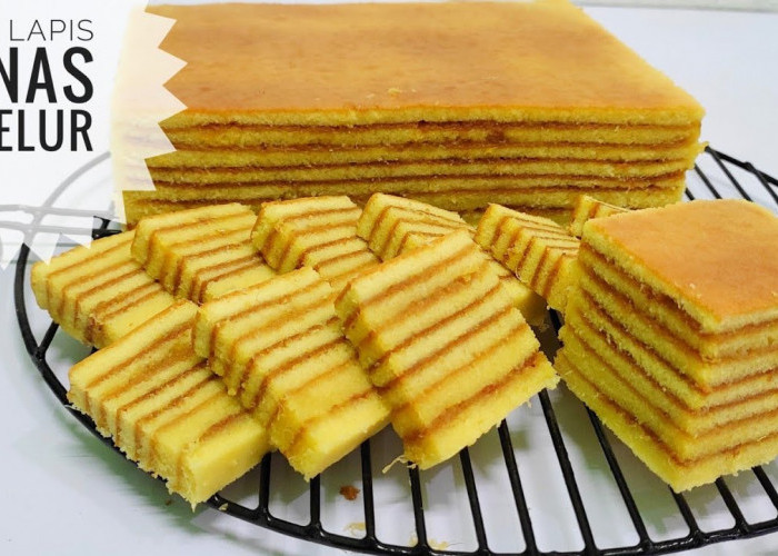 Resep Kue Lapis Nanas Legit: Hidangan Khas Hari Raya, Nikmati Kelezatan dalam Setiap Potongan!