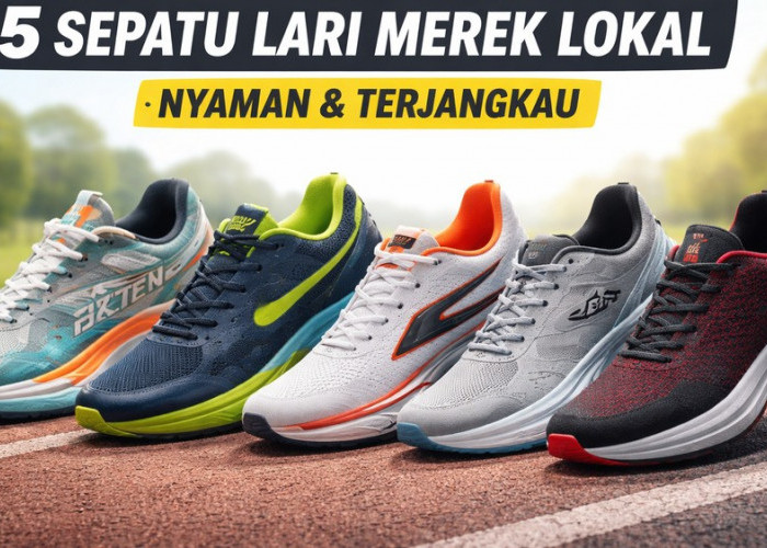 5 Sepatu Lari Merek Lokal yang Makin Diminati Pelari Indonesia