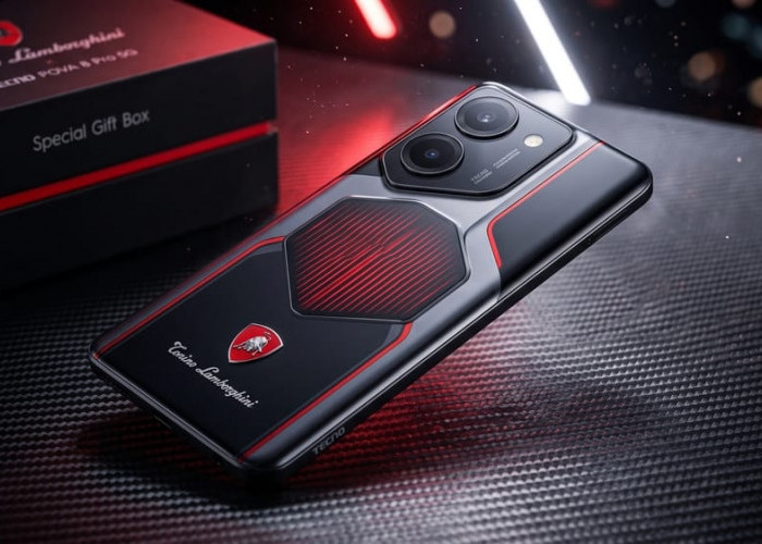 Kolaborasi Perdana TECNO dan Tonino Lamborghini Lahirkan Ponsel Gaming Hitam-Merah