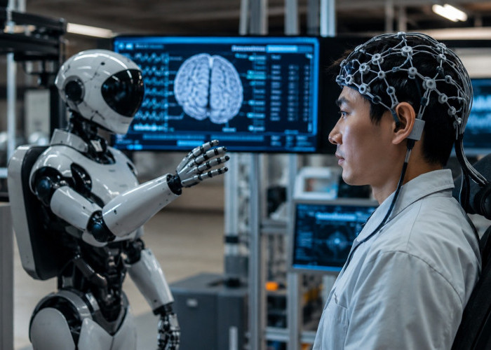Revolusi AI, China Ciptakan Robot yang Membaca Perintah dari Otak Manusia