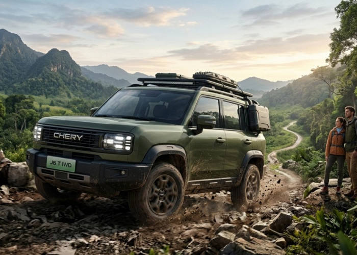 Chery J6 T Meluncur, SUV Listrik Bergaya Kotak Siap Taklukkan Medan Ekstrem