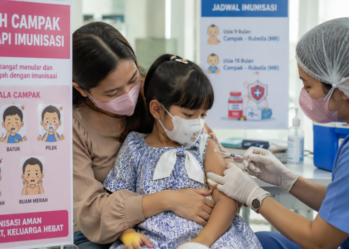 Lonjakan Kasus Campak Jadi Perhatian, Pentingnya Imunisasi Kembali Disorot
