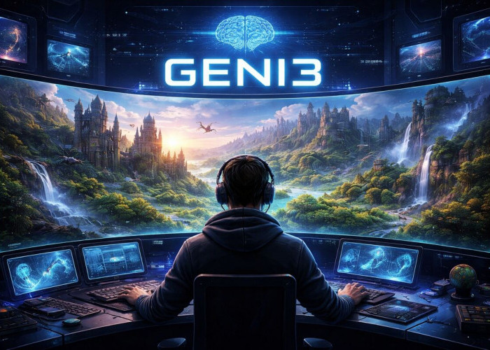 Tanpa Coding, Tanpa Ribet! AI Satu Ini Bisa Bangun Dunia Game Real-Time, Namanya Genie 3