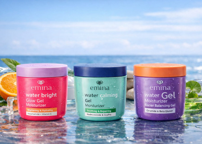 Emina Water Gel Moisturizer: Pelembap Ringan yang Bikin Wajah Makin Glowing