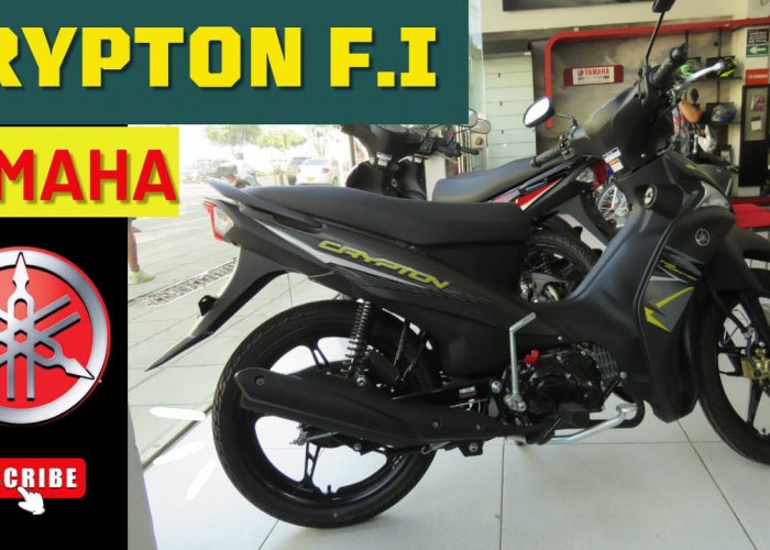 Yamaha Crypton Reborn T110 Lahir Kembali dalam Wujud Sporty Modern