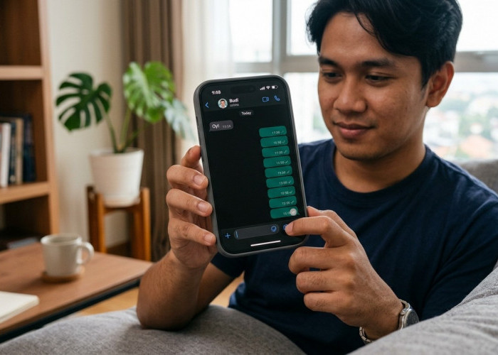 Trik Rahasia WhatsApp: Kirim Chat Tanpa Huruf Cuma Sekali Klik!