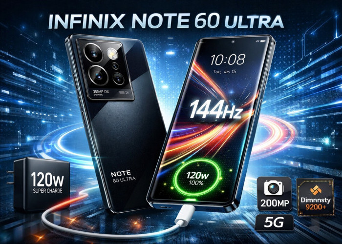 Spesifikasi Lengkap & Harga Infinix Note 60 Ultra di Indonesia
