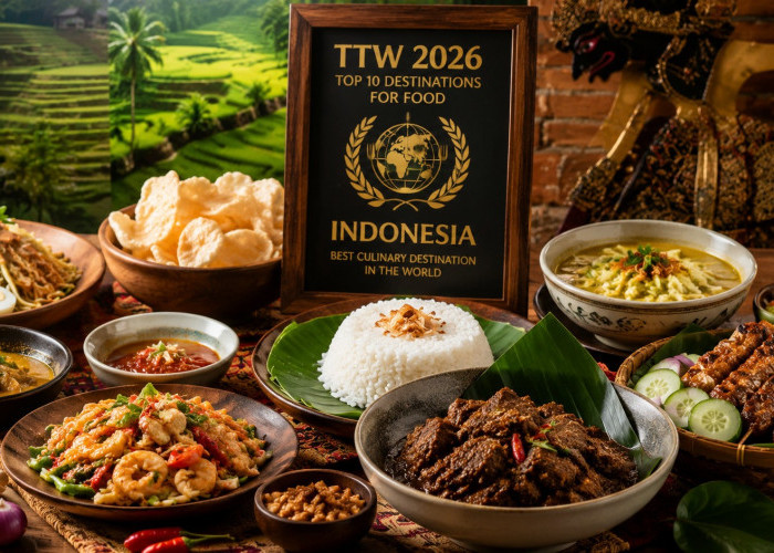 Indonesia Tembus 10 Besar Destinasi Kuliner Terbaik Dunia Versi TTW 2026