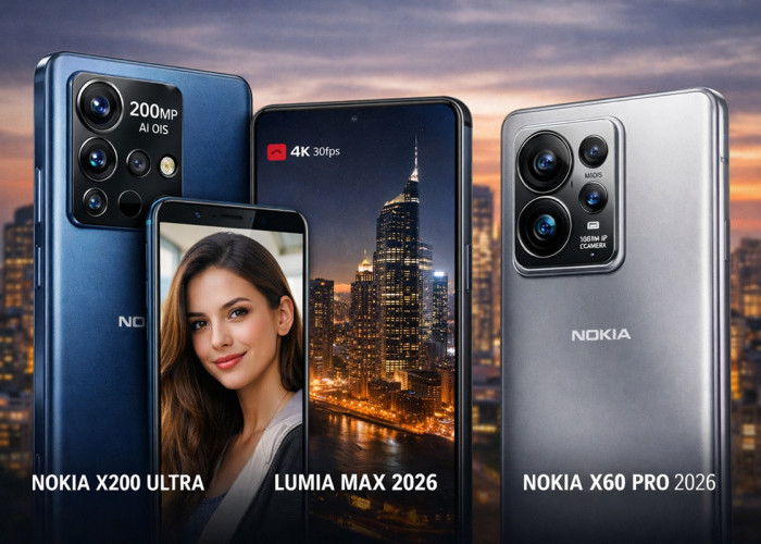 Smartphone Nokia Berkamera Canggih 2026: Resolusi Tinggi, AI Fotografi, dan OIS Jadi Andalan