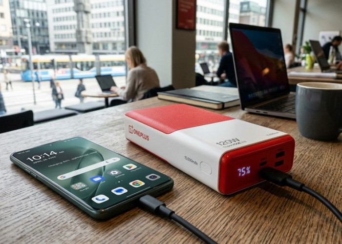 Bukan Kaleng-Kaleng! OnePlus Rilis Power Bank 15.000mAh dengan Speed 120W.