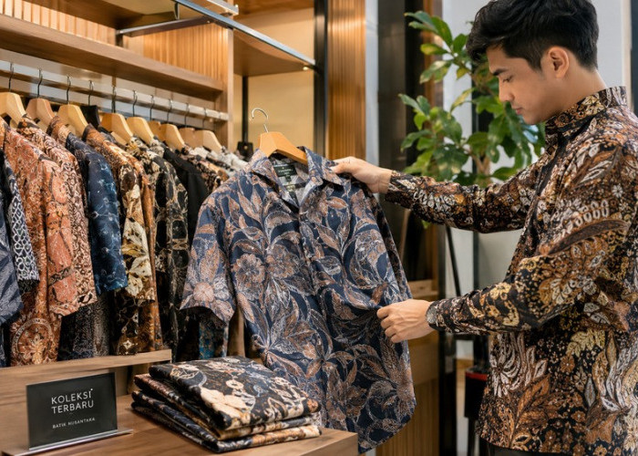Kemeja Batik Tak Lagi Kuno, Model Modern Hadir dengan Beragam Pilihan Motif