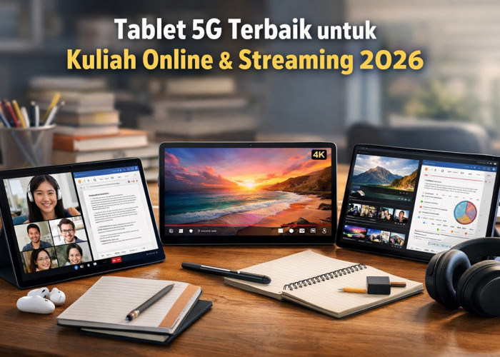 Tablet 5G Terbaik untuk Streaming dan Kuliah Online di 2026