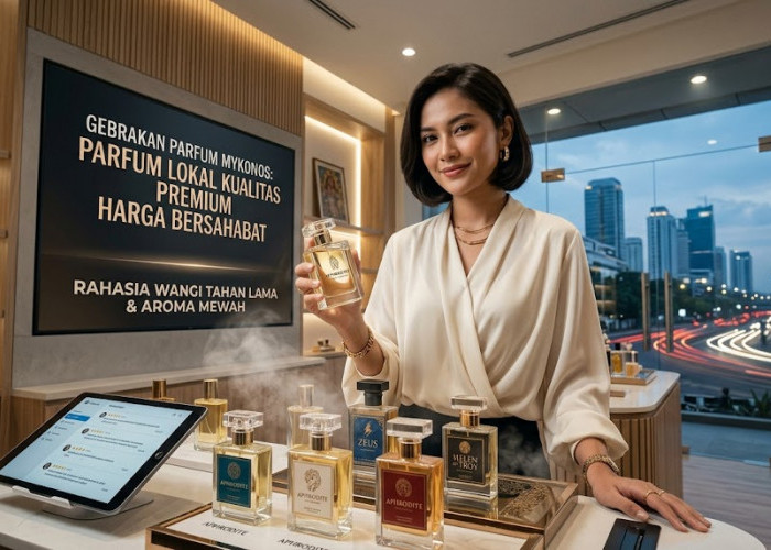 Gebrakan Parfum Mykonos: Parfum Lokal Kualitas Premium Harga Bersahabat