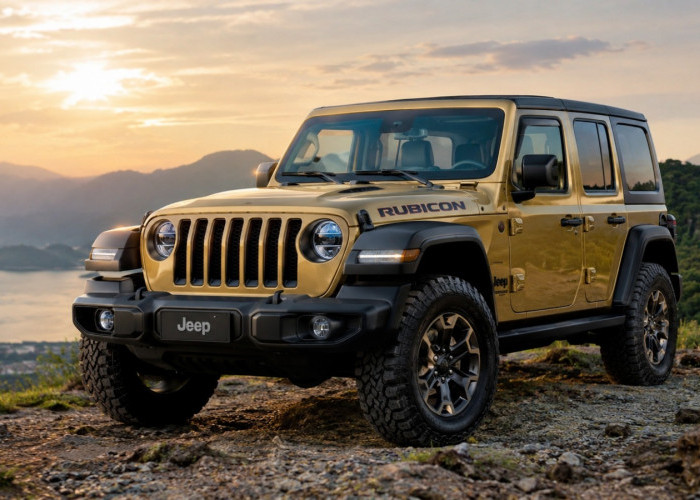 Jeep Wrangler Rubicon Goldilocks Resmi Masuk Indonesia, Begini Spesifikasi Gahar