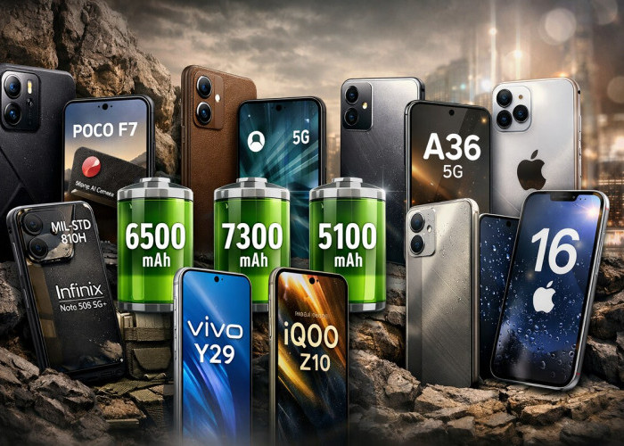 9 HP Paling Awet Sepanjang Masa, Tangguh di Fisik dan Tahan Baterai Berhari-hari