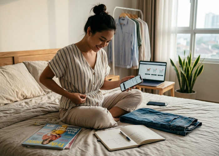 Rahasia Modis Tanpa Was-Was: Cara Mengukur Celana Online Super Akurat