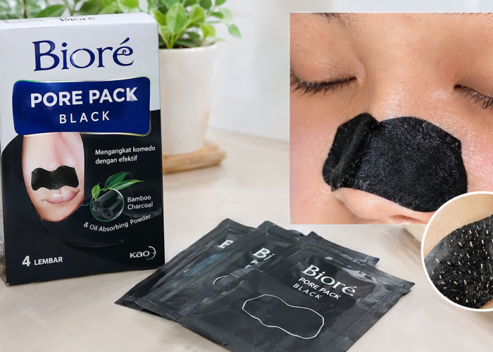 Komedo di Hidung Bikin Risih? Biore Pore Pack Jadi Pilihan Praktis, Segini Harganya!