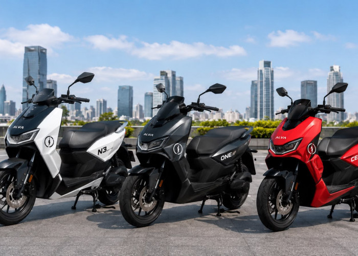 Harga dan Spesifikasi ALVA ONE XP, Motor Listrik Berkecepatan 90 Km/Jam