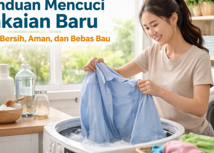 Jangan Langsung Dipakai! Ini Cara Aman Mencuci Pakaian Baru agar Bebas Kuman