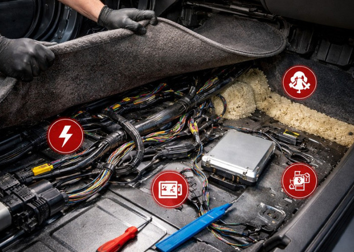 Bongkar Karpet Mobil Bisa Berbahaya, Ini Komponen yang Terancam Rusak