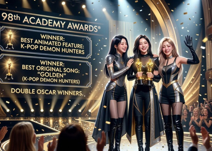 Bukan Cuma Viral, K-Pop Demon Hunters Buktikan Kualitas dengan 2 Piala Oscar