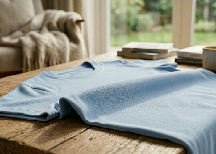 Katun Combed 30s: Pilihan Kaos Minimalis yang Bikin Malas Gerak Makin Estetik
