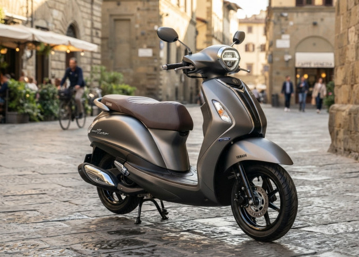 Grand Filano Hybrid Lux 2026: Skutik Yamaha dengan Desain Klasik dan Teknologi Hybrid