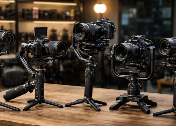 5 Stabilizer Kamera Terbaik untuk Videografer Profesional dan Kamera Berat  Panduan Memilih Stabilizer Kamera 