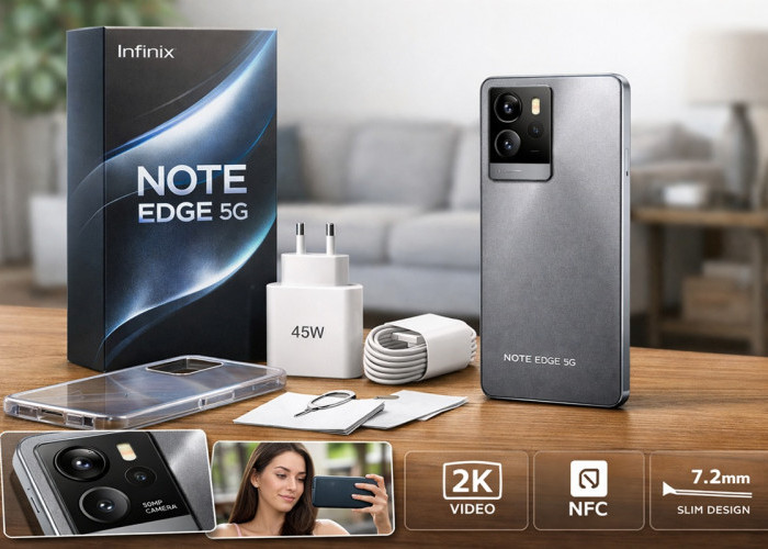 Unboxing Infinix Note Edge 5G: Kesan Premium di Harga Menengah