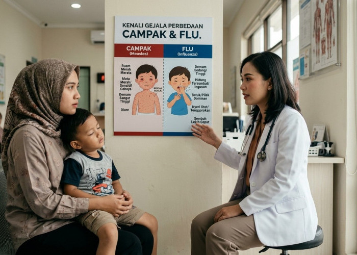 Waspada Bintik Merah! Jangan Sampai Keliru Mengira Campak Sebagai Flu Biasa.