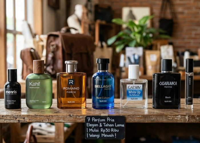 Wangi Sultan Harga Teman: 7 Parfum Pria Elegan Cuma 30 Ribuan!