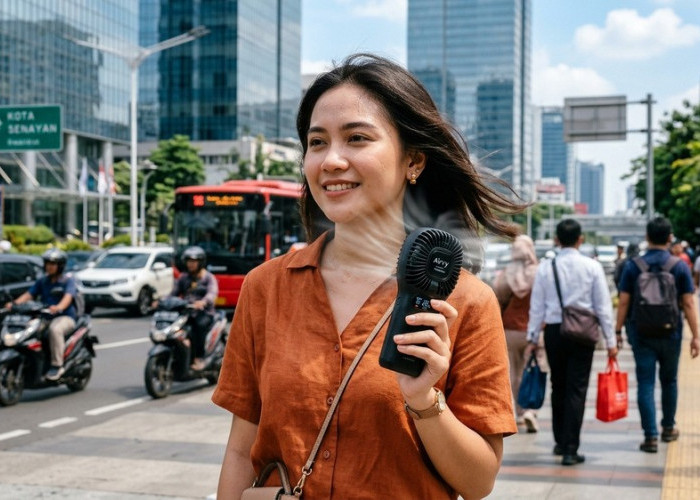 Kepanasan? Airvy Rilis Kipas Portable TurboWind yang Bikin Gerah Auto Sungkem!