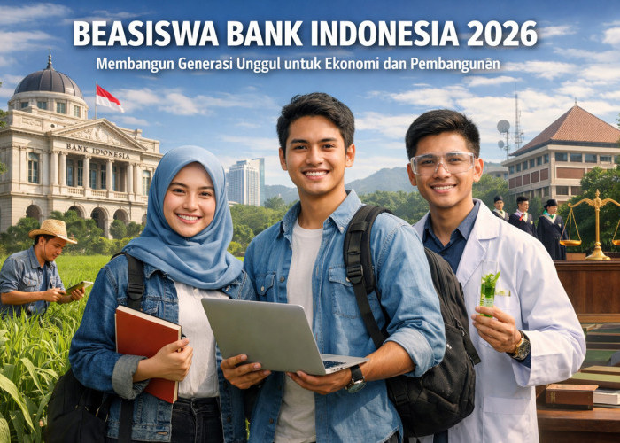 Bank Indonesia Beri Beasiswa 2026, Ini Daftar Jurusan Prioritas Mendapatkannya