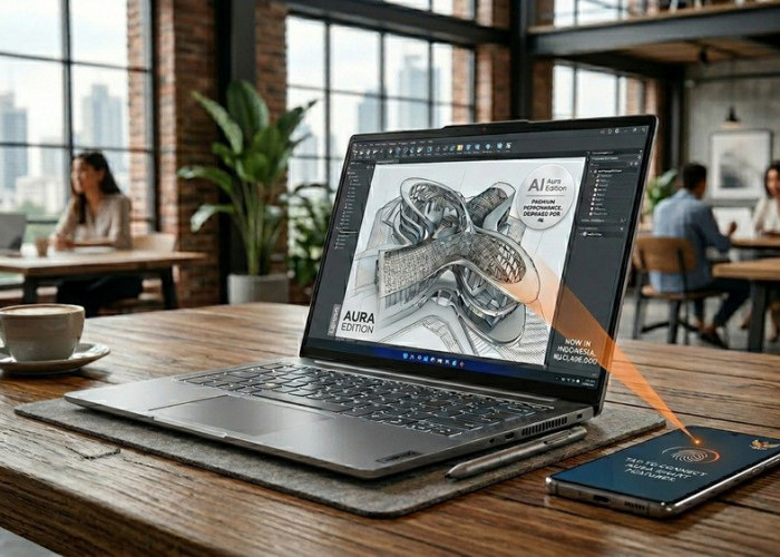 Lenovo Yoga Pro 7i Aura Edition: Tipis di Tas, Ganas di Kelas!