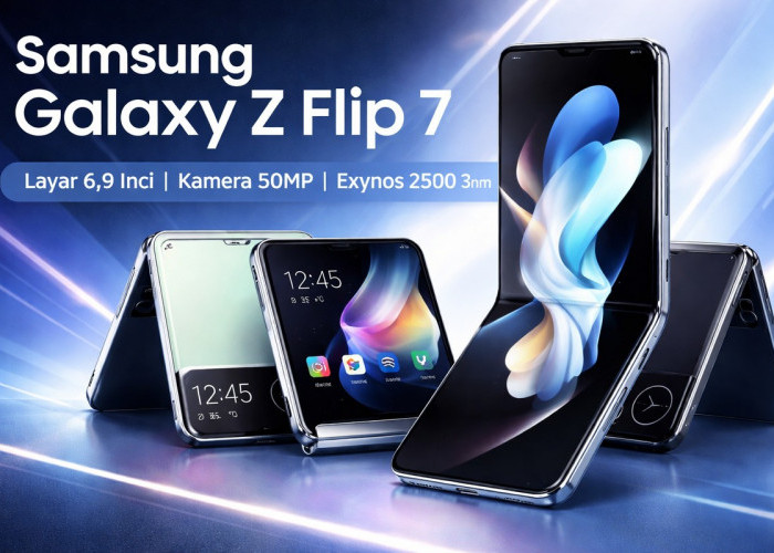 Samsung Galaxy Z Flip 7: HP Lipat Premium dengan Layar 120Hz dan Baterai 4300 mAh