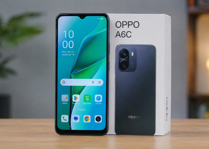 Oppo A6C Tampil Percaya Diri, HP Terjangkau dengan Baterai Besar dan Fitur Kekinian