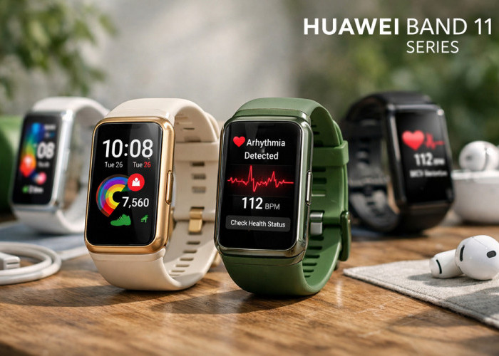 Pantau Jantung hingga Mood, Huawei Band 11 Series Jadi Wearable Serba Bisa